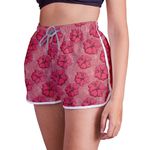 Short Feminino - Rosa - Floral