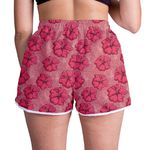 Short Feminino - Rosa - Floral