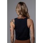 Regata Cropped Invicta Preta