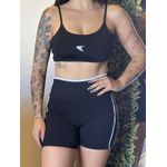 Top faixa Pulse Preto