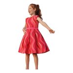 VESTIDO INFANTIL PINK MARSALA PETIT CHERIE COLOR BLOCK 3120232