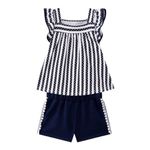 Conjunto Milon Infantil Menina Verão Blusa Short Leve