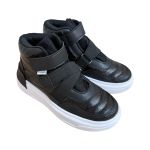 TÊNIS INFANTIL PAMPILI CANO ALTO PRETO FÁCIL CALÇAR 736072 Preto