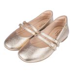 SAPATILHA PAMPILI INFANTIL BALLET TIRINHAS 734029000 Dourado