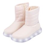 BOTA INFANTIL PAMPILI SNEAKER LUZINHA LED NUDE 483039 Nude