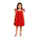 VESTIDO INFANTIL VERMELHO BALLONET PETIT CHERIE 3127120 Vermelho