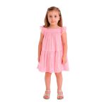 VESTIDO INFANTIL ROSA PRINCESA FESTA PETIT CHERIE 3127036 Rosa