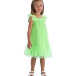VESTIDO INFANTIL MON SUCRÉ TULE VERDE NEON 3127320 Verde