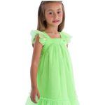 VESTIDO INFANTIL MON SUCRÉ TULE VERDE NEON 3127320 Verde