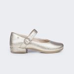 SAPATILHA INFANTIL SAPATO BONECAPAMPILI LANA DOURADO 678047 Dourado