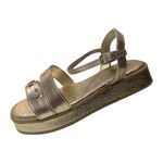 SANDÁLIA INFANTIL ANABELA PAMPILI ALANA DOURADO 756013000 Dourado