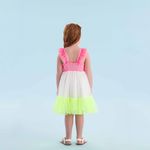 VESTIDO INFANTIL FESTA COLORIDO MON SUCRÉ 3127142 Colorido