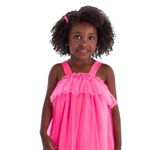 VESTIDO INFANTIL PINK FLÚOR MON SUCRÉ 3127186 Pink