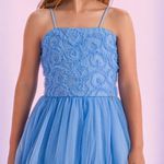 VESTIDO INFANTIL FESTA AZUL CARBONO PETIT CHERIE 3127004 Azul