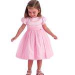 VESTIDO INFANTIL PRINCESA ROSA PETIT CHERIE VERAO 3127148 Rosa