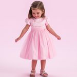 VESTIDO INFANTIL PRINCESA ROSA PETIT CHERIE VERAO 3127148 Rosa