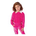 CONJUNTO INFANTIL PETIT CHERIE PINK COM STRASS DREAMS 802434 TAM 10