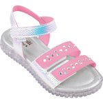 SANDÁLIA INFANTIL SEREIA PAMPILI CANDY ROSA CHICLETE 123201 
