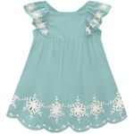 VESTIDO INFANTIL MILON VERDE CHANEL 14966 