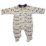 MACACAO ZÍPER INFANTIL ESTAMPADO SUEDINE ANJOS BABY 222110 Marinho