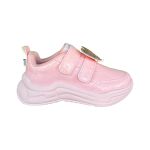 TÊNIS PAMPILI MOVE ROSA GLACE VERNIZ MENINA CORAÇÃO 484006