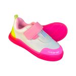TÊNIS PAMPILI INFANTIL POM POM BRANCO E COLORIDO 699025