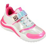 TÊNIS LED FRONTAL PAMPILI MENINA SPK BRANCO E PINK 683026
