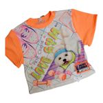 CONJUNTO PETIT CHERIE INFANTIL VERAO FUN AT THE GYM 8021034 Laranja