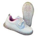 TÊNIS PAMPILI INFANTIL POM POM BRANCO FÁCIL CALÇAR 699029