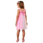 VESTIDO INFANTIL MON SUCRÉ ROSA E TULE COLORIDO 3125370