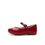 Sapatilha Infantil Pampili Verniz Vermelho Mini Blog 516005 Vermelho
