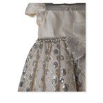 VESTIDO FESTA DAMINHA MINI PAETÊ E BOLERO PETIT CHERIE 310246 Off