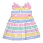 VESTIDO BEBÊ VERAO MON SUCRÉ CANDY COLORS BEAR 3125068