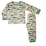 PIJAMA INFANTIL ANJOS BABY PRIMEIROS PASSOS SUEDINE SAFARI 221106 Verde