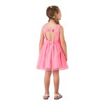 VESTIDO INFANTIL MON SUCRÉ ROSA BALLET ESTRELAS 3125218 