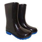GALOCHA INFANTIL IMPERMEÁVEL SETE LÉGUAS WORLD COLORS 99007 Preto