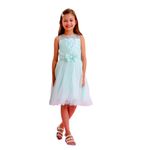 VESTIDO SEREIA PETIT CHERIE VERDE ÁGUA THE MERMAIDS 3123148 