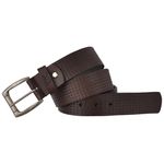 Cinto Casual em Couro PRETO CONHAQUE