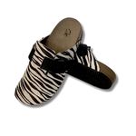 Clogs Ox em Couro Pelo Cor Zebra