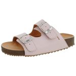 Sandália Ox Kids Couro Confort Cor Rosa Bebe