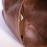 Bolsa Feminina em Couro Marrom Rustico Ariane