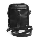 Bolsa Shoulder Bag Tavira Couro Preto Social 