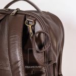 Mochila em Couro Ávila Marrom Social