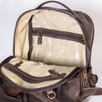 Mochila em Couro Ávila Marrom Social