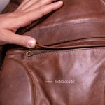 Mochila em Couro Sines Marrom Rústico