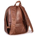 Mochila em Couro Sines Marrom Rústico