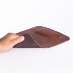 Mouse Pad em Couro Penafiel Marrom Rústico 