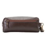 Necessaire em Couro Verona Marrom Social