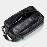 Necessaire em Couro Verona Preto Social