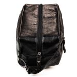 Necessaire em Couro Verona Preto Social